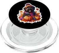 Autunno Autunno Bouvier des Flandres Cane Proprietario Amante Vintage Mamma PopSockets PopGrip per MagSafe