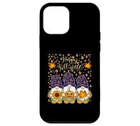 Autunno Autunno Foglie Halloween strega Gnomi Felice Autunno Y Custodia per iPhone 12 mini