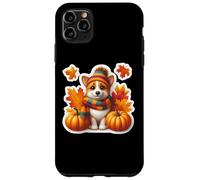 Autunno Autunno Giocattolo Fox Terrier Cane Proprietario Amante Zucca Vintage Custodia per iPhone 11 Pro Max