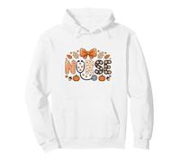 Autunno Autunno Infermiera Camicia da Donna Thankful Grateful Blessed Felpa con Cappuccio