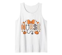 Autunno Autunno Infermiera Camicia Donna Zucca Thankful Nurse Life Canotta