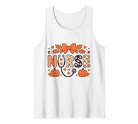 Autunno Autunno Infermiera Camicia Donna Zucca Thankful Nurse Life Canotta