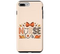 Autunno Autunno Infermiera Camicia Donna Zucca Thankful Nurse Life Custodia per iPhone 7 Plus/8 Plus