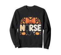 Autunno Autunno Infermiera Camicia Donna Zucca Thankful Nurse Life Felpa