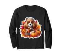 Autunno Autunno Inglese Giocattolo Spaniel Cane Proprietario Ringraziamento M Maglia a Manica
