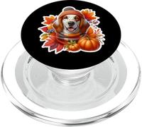 Autunno Autunno Inglese Setter Cane Proprietario Amante Zucca Vintage PopSockets PopGrip per MagSafe
