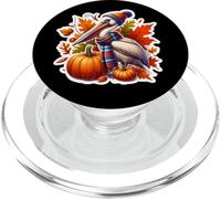 Autunno Autunno Pelican Lover Ringraziamento zucca foglie uccello PopSockets PopGrip per MagSafe