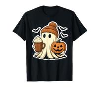 Autunno caffè Lavorato A Maglia Cappello Fantasma Maglietta