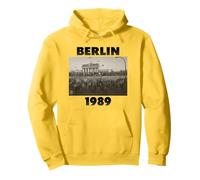 Autunno del Muro di Berlino, Berlino 1989, libertà Felpa con Cappuccio