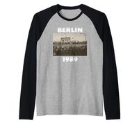 Autunno del Muro di Berlino, Berlino 1989, libertà Maglia con Maniche Raglan