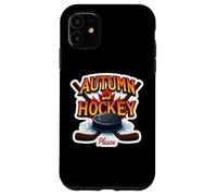 Autunno E Hockey Please Fall Amante Giocatore Fan Appassionato Custodia per iPhone 11