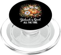 Autunno Florals Zucche Yahuah è buono tutto il tempo PopSockets PopGrip per MagSafe