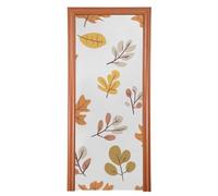 Autunno Foglia d'Acero Tartaruga porta d'ingresso copre 35x79 In banner per esterno Decorazione del Partito e Forniture per la Casa M