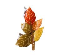 Autunno Foglia Forma Artiglio Dei Capelli Cartoon Foresta Animale Scoiattolo Signore Artiglio Clip Artiglio Tenere Antiscivolo Accessorio Capelli Estivi Capelli H D4T2
