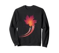 Autunno Foglia I Love Fall Colori Felpa