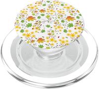 autunno foglia modello per intenso visuale, verde arancione PopSockets PopGrip per MagSafe