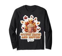 Autunno Foglie E Film per Favore Caduta Film Notte Amante Maglia a Manica
