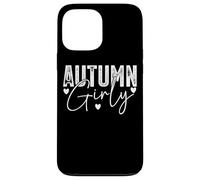 Autunno Girly Fun Fall Vibes Cuori Custodia per iPhone 13 Pro Max
