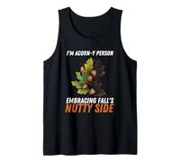 Autunno I Am Acorns-y Persona Abbraccio Autunno Nutty Side Canotta