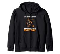 Autunno I Am Acorns-y Persona Abbraccio Autunno Nutty Side Felpa con Cappuccio