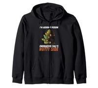 Autunno I Am Acorns-y Persona Abbraccio Autunno Nutty Side Felpa con Cappuccio