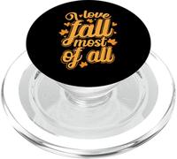 Autunno "I Love Fall most of All" PopSockets PopGrip per MagSafe