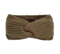 Autunno Inverno Addensare Lavorare a Maglia Fascia Larga for Le Donne Foderato in Peluche for Capelli Turbante Fasce for Tenere Al Caldo Scaldini for Orecchie Femminili(Khaki-01)