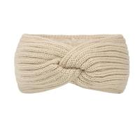 Autunno Inverno Addensare Lavorare a Maglia Fascia Larga for Le Donne Foderato in Peluche for Capelli Turbante Fasce for Tenere Al Caldo Scaldini for Orecchie Femminili(Beige-01)