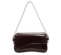 Autunno Inverno Crossbody Bag Per Le Donne Borsa In Pelle DELL'UNITÀ di elaborazione Spalla Semplice Ascella Moda Shopping Lavoro Donne Autunno Inverno Spalla Pu Crossbody, Colore caffè., One Size