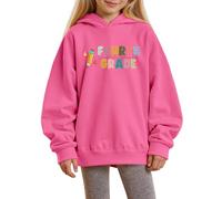 Autunno Inverno Giacca Eleganti Ragazze Felpa Ragazza Y2K Elegante Leggero Natalizia Casual Abbigliamento Sportivo Cotone Manica Lunga Pullover per 5-14 Anni