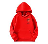 Autunno Inverno Giacca Eleganti Ragazze Top a Tunica per Bambina Bambini Cartoon Stampa Felpa Maglione Invernale in Pile Sherpa Winte Girocollo e Ragazzi di 12 Anni