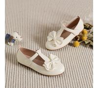 Autunno/Inverno Loafers casual versatili dalle vibrazioni da fate dolci di colore rosa per ragazze, scarpe da principessa piatte con fiocco, adatte per esibizioni di bambini grandi EUR34,EUR35,EUR36,E