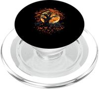 Autunno Le Foglie Che Cadono In Autunno Con Albero E PopSockets PopGrip per MagSafe