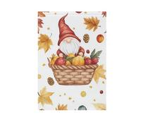Autunno Raccolta Nani bandiere di preghiera all'aperto felice anno nuovo banner per Patio decorazione 28x40 double sided