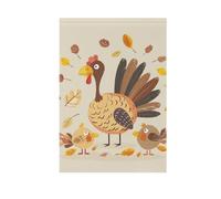 Autunno Ringraziamento Turchia bandiere decorative esterne bandiere esterne banner per la decorazione esterna 28x40 double sided