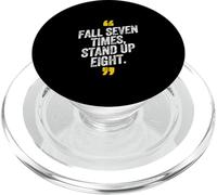 Autunno sette volte Stand Up Otto resilienza perseveranza PopSockets PopGrip per MagSafe