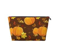 Autunno stile floreale Natura autunnale, Borsa da toilette Borsa per trucco Borsa per cosmetici Borsa da toilette da viaggio portatile