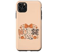 Autunno zucca infermiera stetoscopio felice autunno yall donna infermiera Custodia per iPhone 11 Pro Max