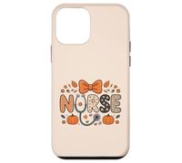 Autunno zucca infermiera stetoscopio felice autunno yall donna infermiera Custodia per iPhone 12 mini