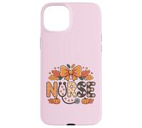 Autunno zucca infermiera stetoscopio felice autunno yall donna infermiera Custodia per iPhone 15 Plus