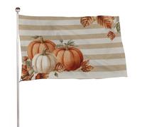 Autunno Zucche Foglie Bandiera 3x5 Ft Outdoor Giardino Bandiere Banner Decor Per Cortile Portico Prato Fattoria