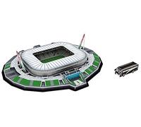 Auveach Puzzle Tridimensionale 3D Famoso in Tutto il Mondo Campo da Calcio Puzzle per Adolescenti Giocattolo con Inserto di Incantesimo Fai-da-Te (Juven Stadium(Italia))