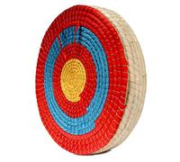 AUVIM Archery Targets Straw Solid Hand-Made Archery Target for Recurve Bow Compound Bow or Longbow 20 Inches Traditional Bow Arrow Target for Kids Youth Adult Archery Hunting Backyard Practice