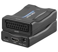 auvisio convertitore da HDMI a SCART: Adattatore HDMI a SCART, Cavo di alimentazione USB, Conversione del segnale avanzata (adattatore, in)