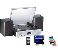 auvisio impianto Musicale: Giradischi e Digitalizzatore, CD-Player, Bluetooth (impianto Compatto con Giradischi, Hi-Fi con, Scatola)