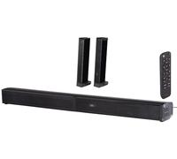auvisio Soundbar 2.2 separabile per TV con Dual-Subwoofer, Bluetooth 5.3, HDMI ARC/eARC/CEC, USB MP3