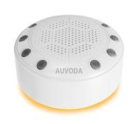 AUVODA S318, macchina per il rumore bianco, portatile per dormire con Bluetooth, 25 suoni non looping, luce notturna a 11 colori, memoria e timer, alimentazione USB-C, per bambini, adulti, casa