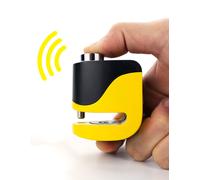 Auvray B-Lock 06 Mini, Blocco disco freno con allarme male Giallo/Nero