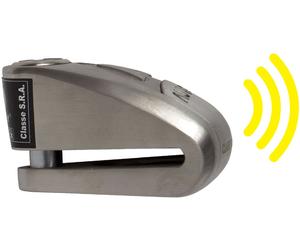 Auvray B-Lock 14, Blocco disco freno con allarme male Argento/Nero