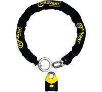 Auvray K-Bloc 120 ART, catena di bloccaggio 120 cm male Nero/Giallo